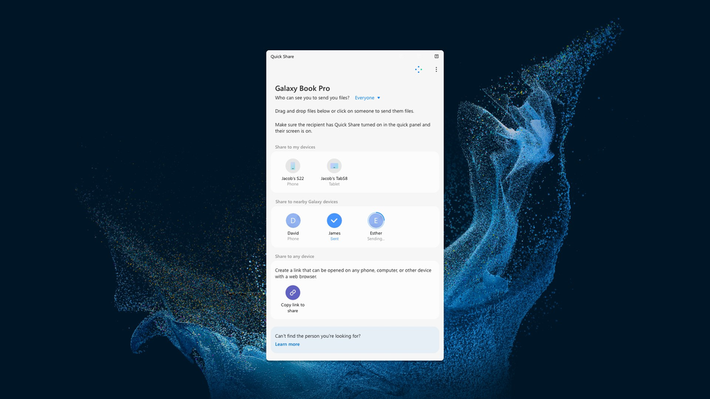 Quick share download
